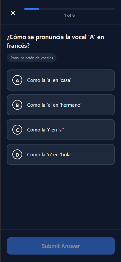 Exam Interface
